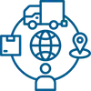 Reverse Logistics Icon